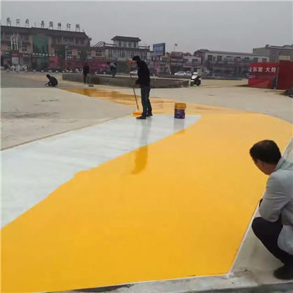 奉贤彩色防滑路面